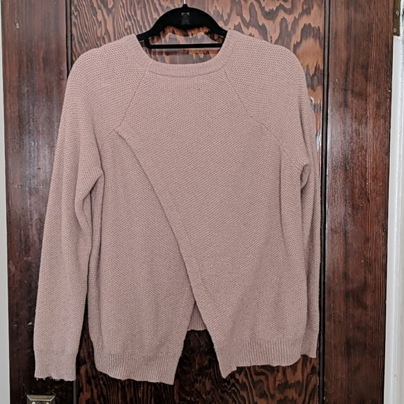 Mauve Madewell split back sweater - Picture 1 of 4